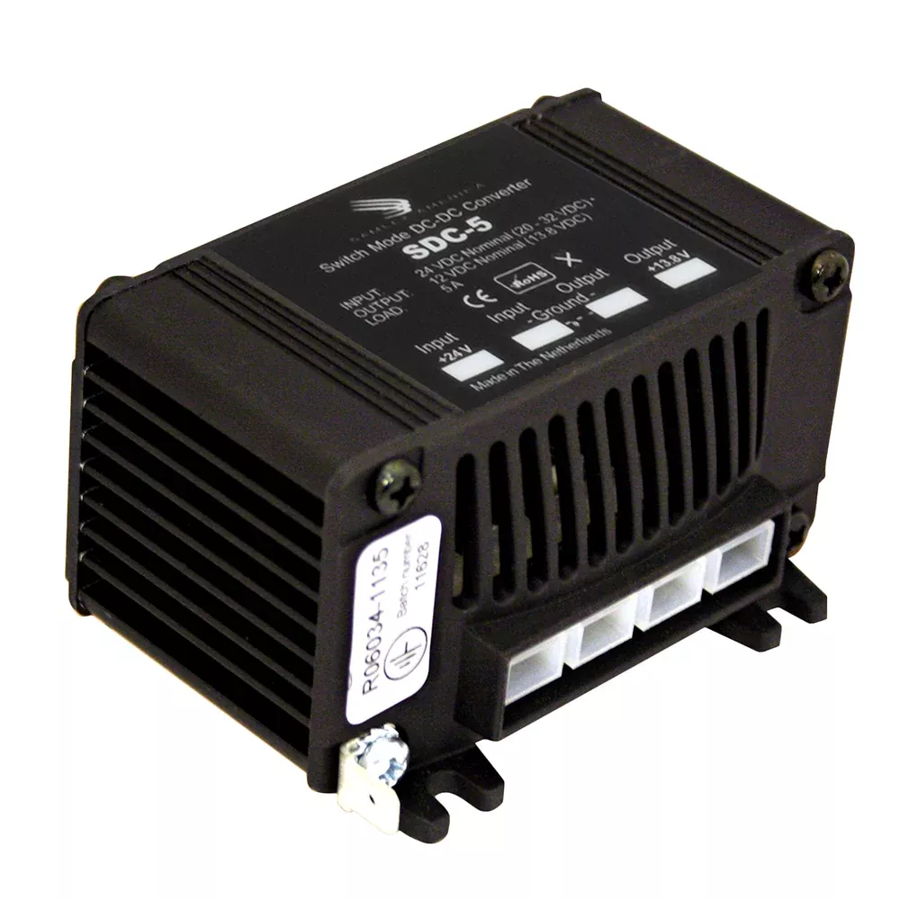 Samlex 5A Non-Isolated Step-Down 24VDC-12VDC Converter - SDC-5