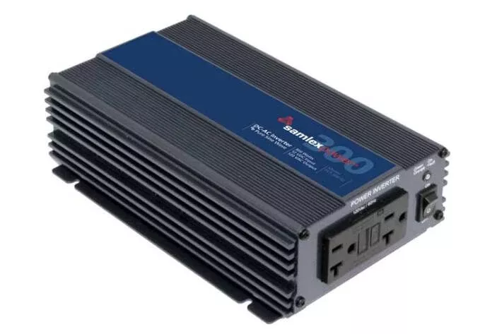 Samlex PST Series 300W 12 DC 120 AC Pure Sine Wave Power Inverter with Remote Input• PST-300-12