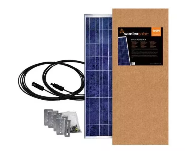 Samlex Solar Panel Kit 150 Watts with Cables• SSP-150-KIT