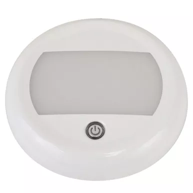Scandvik 5-Inch Dome Light, 3-Stage Dimming