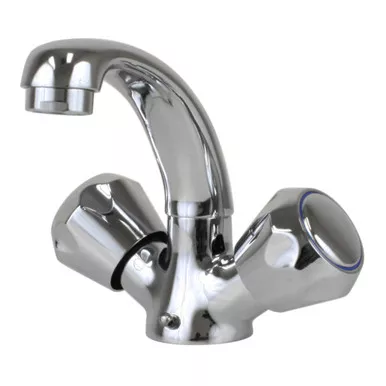 Scandvik Chrome-Plated Heavy-Duty Basin Mixer