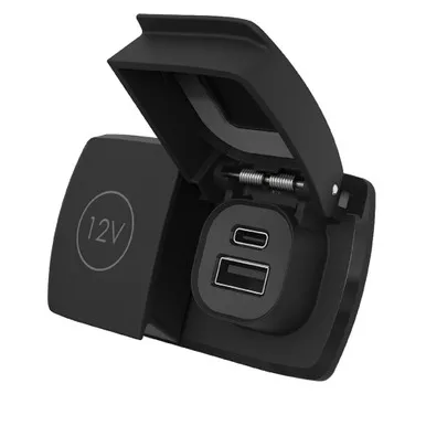 Scanstrut Flip Pro Duo USB-A USB-C 12V Socket