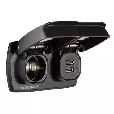 Scanstrut Flip Pro Multi Dual USB-C 12V Socket