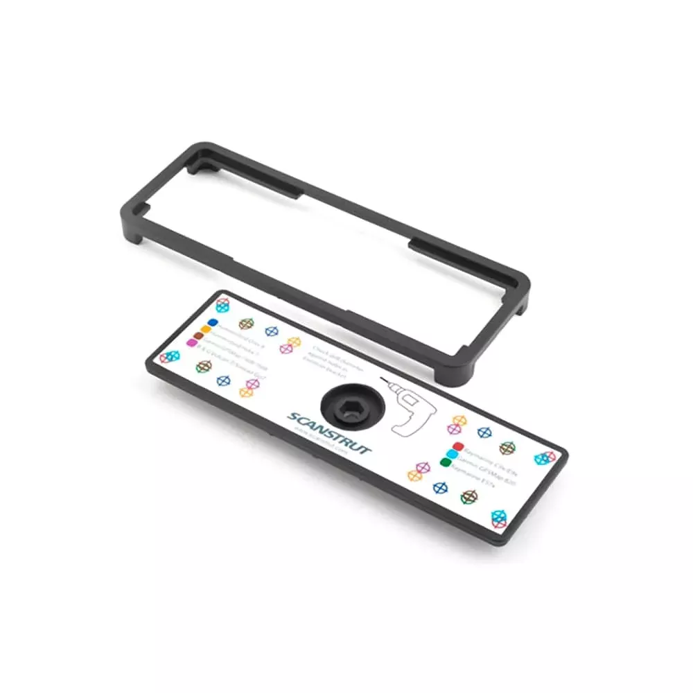 Scanstrut ROKK Universal Self-Drill Top Plate – Suits a Wide Range of Marine Displays