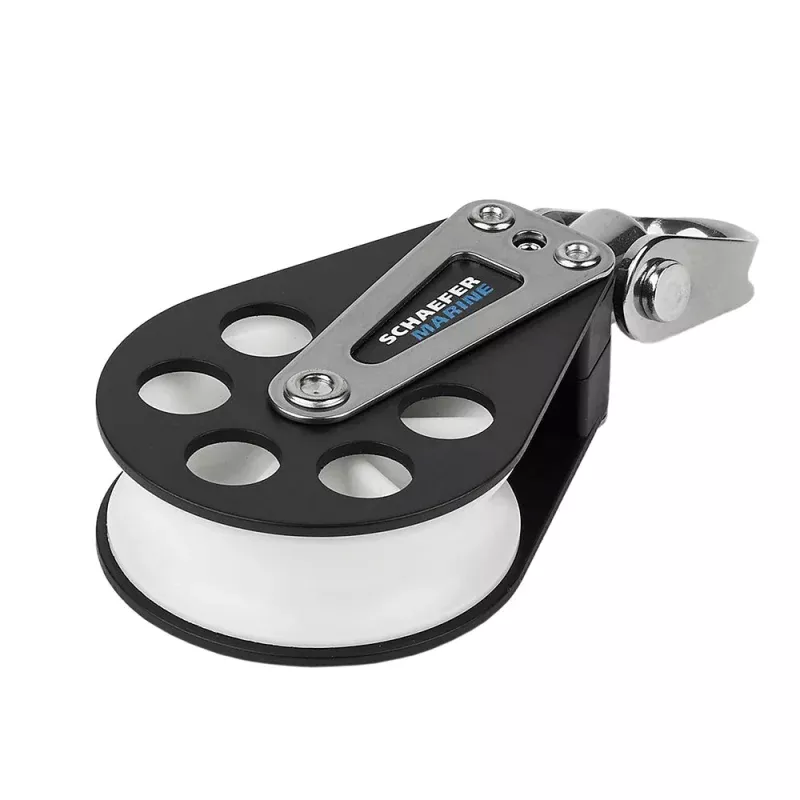 Schaefer Single Aluminum Block – 60mm Sheave