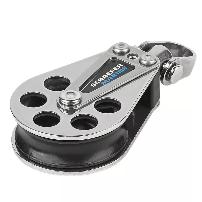 Schaefer Single Stainless Steel Block – 51mm Sheave