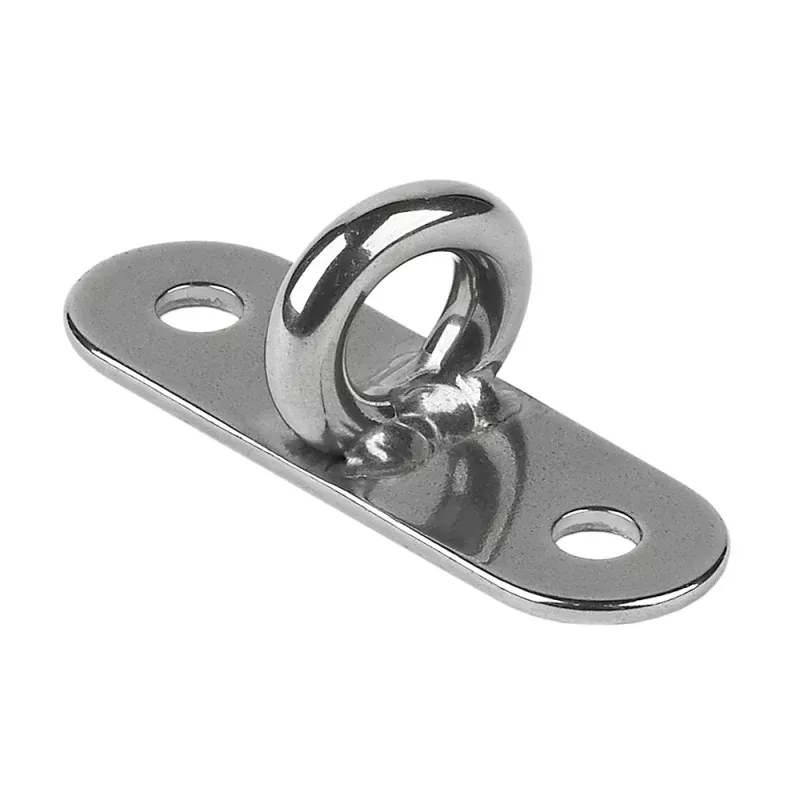 Schaefer Stainless Steel Welded Pad Eye – 1-7/8L x 5/8W