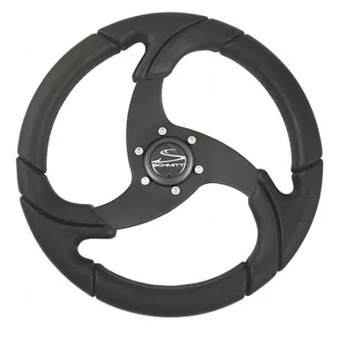 Schmitt Marine Folletto 14.2-Inch Polished Black Wheel
