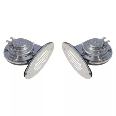 Schmitt Marine Mini Stainless Dual Drop-In Horn