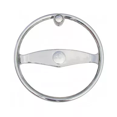 Schmitt Marine Ongaro 15.5-Inch Steering Wheel with Knob