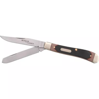 Schrade Old Timer Delrin Handle Trapper Knife