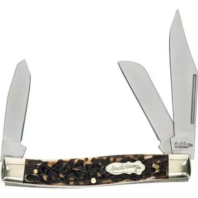 Schrade Uncle Henry Senior Rancher with Staglon Handle
