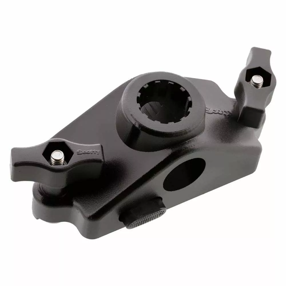 Scotty 0343 Locking Gunnel Track Mount - 0343-BK