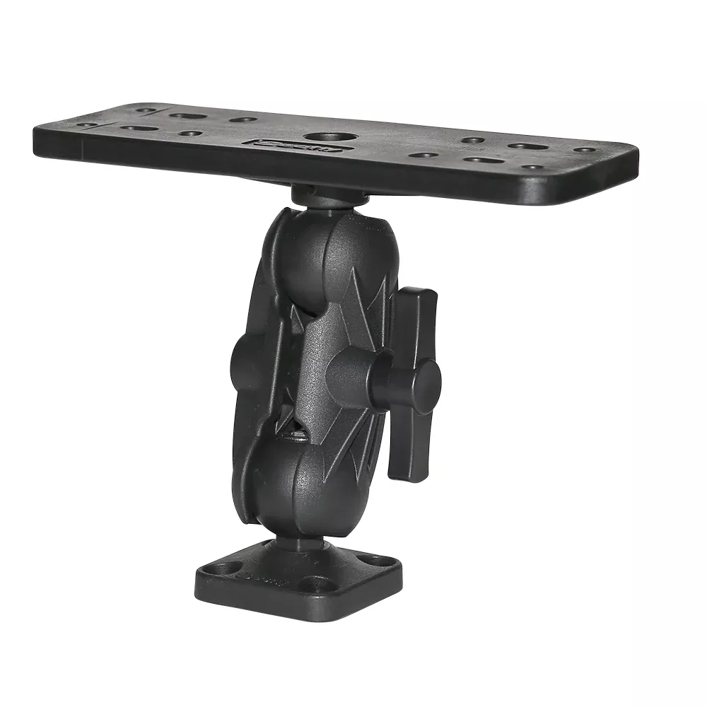 Scotty 163 1.5″ Ball Mount w/FishfinderUniversal Mounting Plate [0163]