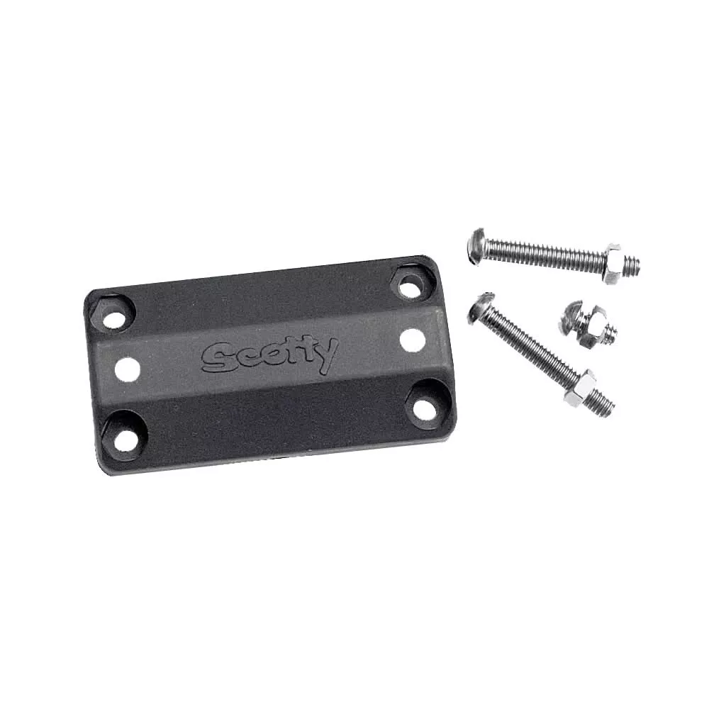 Scotty 242 Rail Mounting Adapter 7/8″-1″ – Black [242-BK]