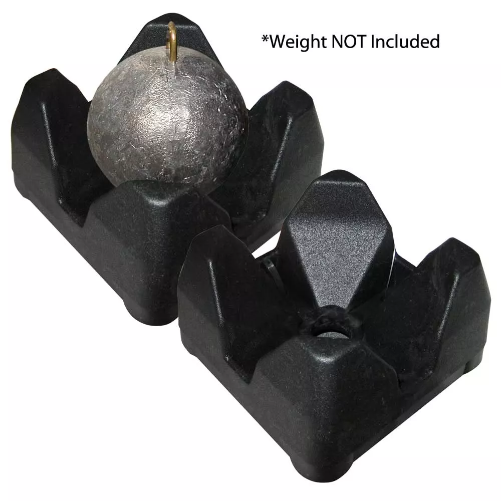 Scotty 3022-BK Weight Mate – Black 2 Pack [3022-BK]