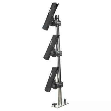 Scotty Track Mounted 3-Rod Rodmaster II Rod Tree