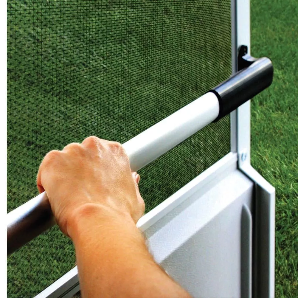 Screen Door Crossbar, Black Handle