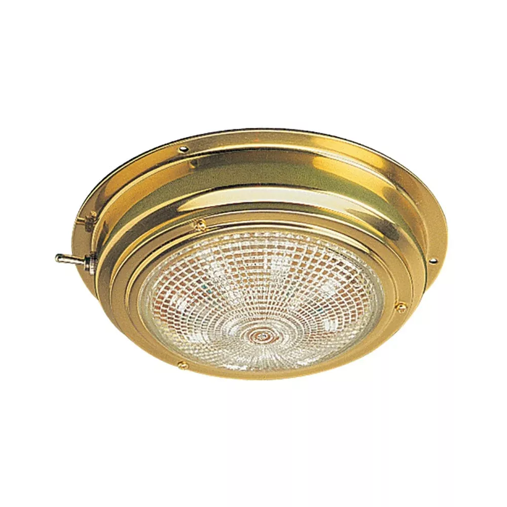 Sea-Dog Brass LED Dome Light – 5 Lens