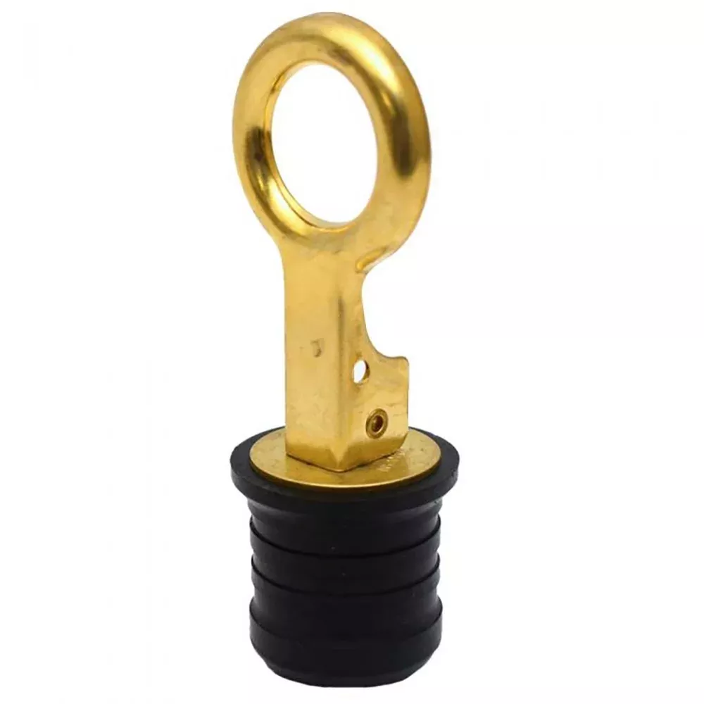 Sea-Dog Brass Snap Handle Drain Plug - 1-1/4" - 520072-1
