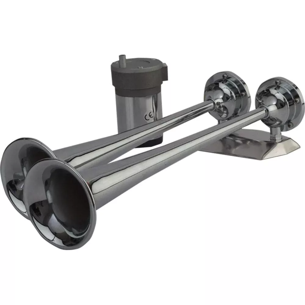 Sea-Dog MaxBlast Air Horn – Dual Trumpet