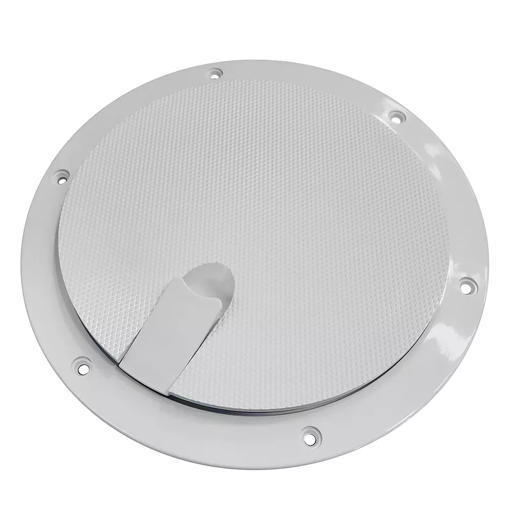 Sea-Dog Pop-Out Textured Deck Plate – White – 6″ | 336262-1