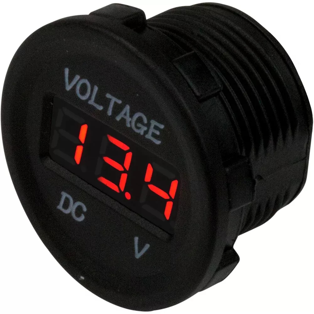 Sea-Dog Round Voltage Meter – 6V-30V | 421615-1