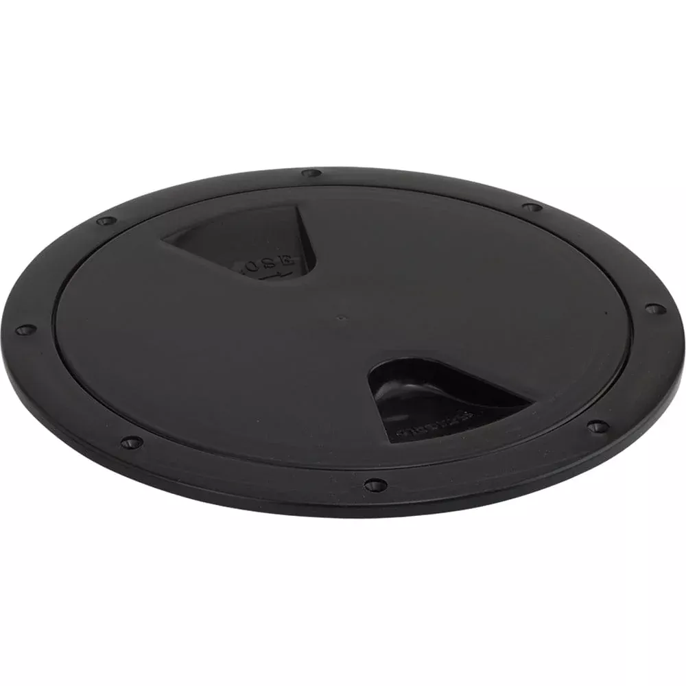 Sea-Dog Screw-Out Deck Plate – Black – 4