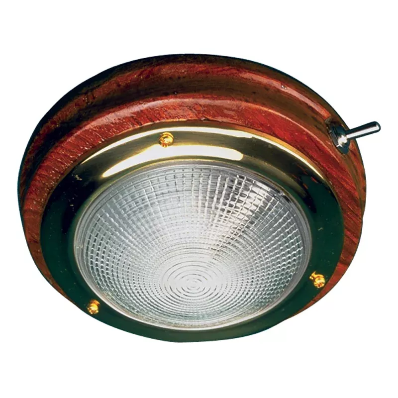 Sea-Dog Teak LED Dome Light – 5 Lens
