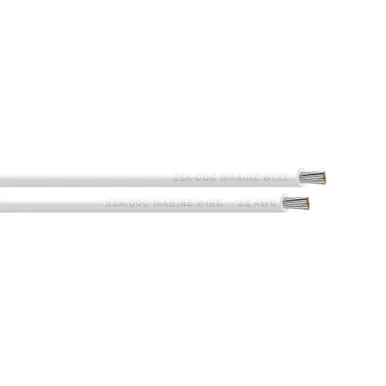 Sea-Dog White 12 AWG Primary Wire Spool, 250-Foot
