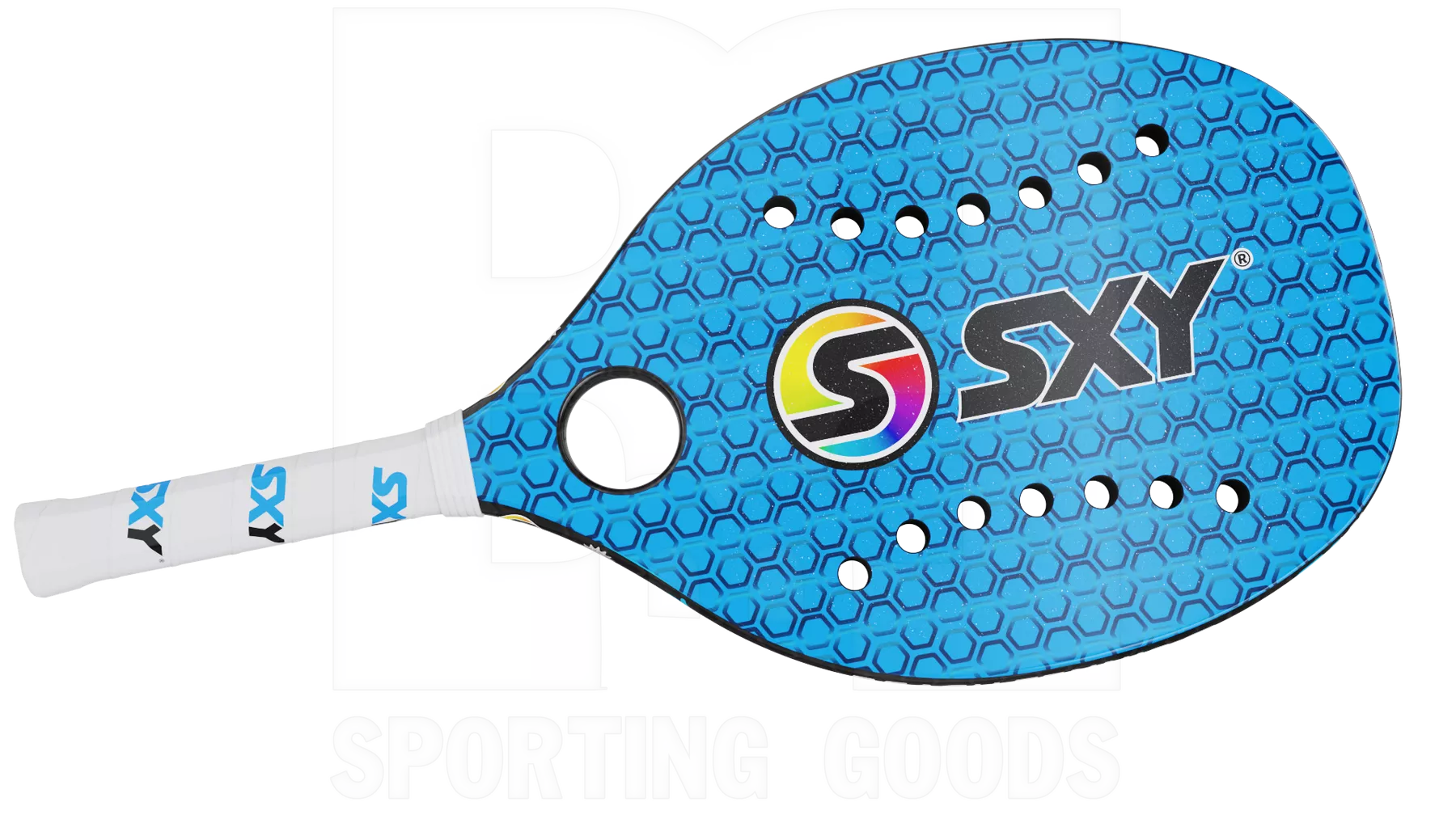 Sexy Blue Hex GY Beach Tennis Paddle