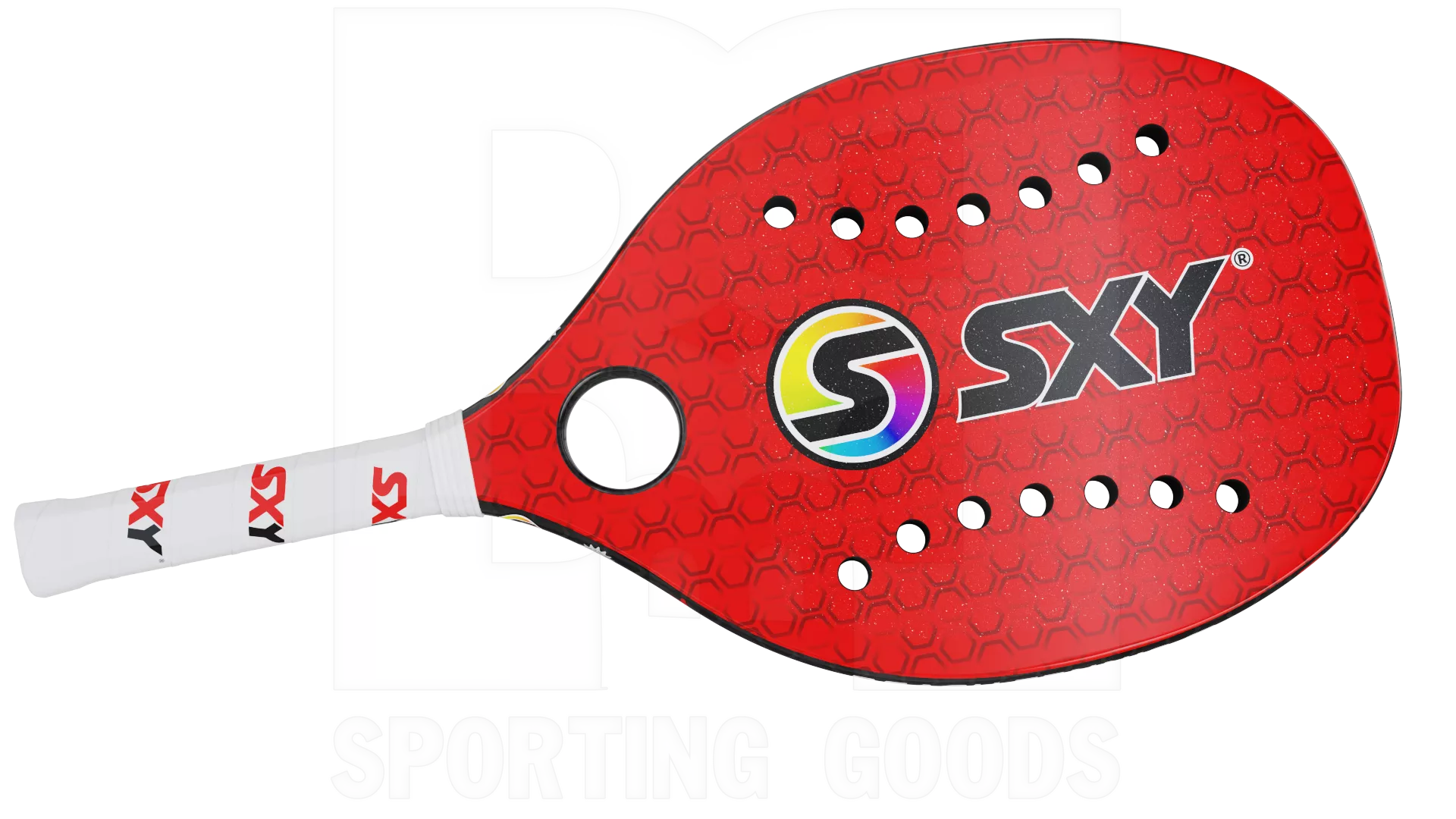 Sexy Red Hex GT Beach Tennis Paddle