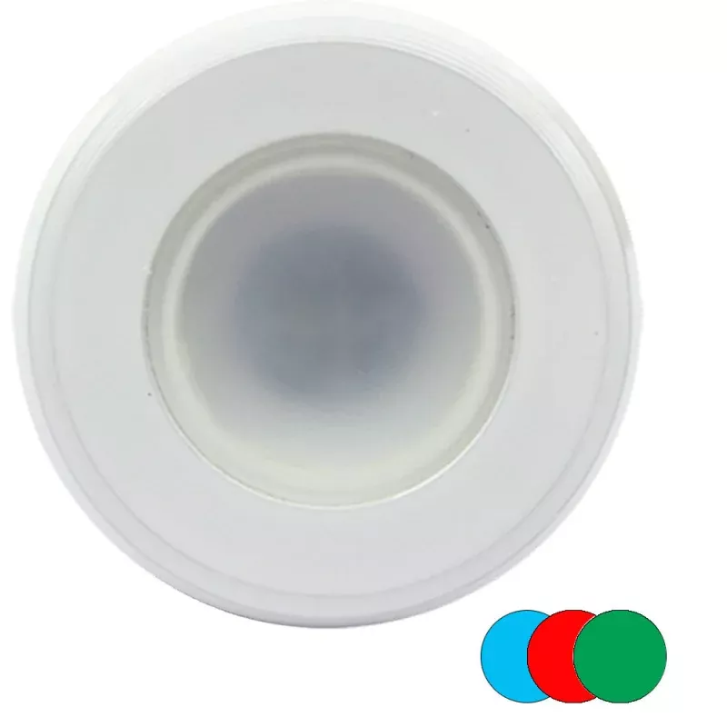 Shadow-Caster Color-Changing White, BlueRed Dimmable – White Powder Coat Down Light