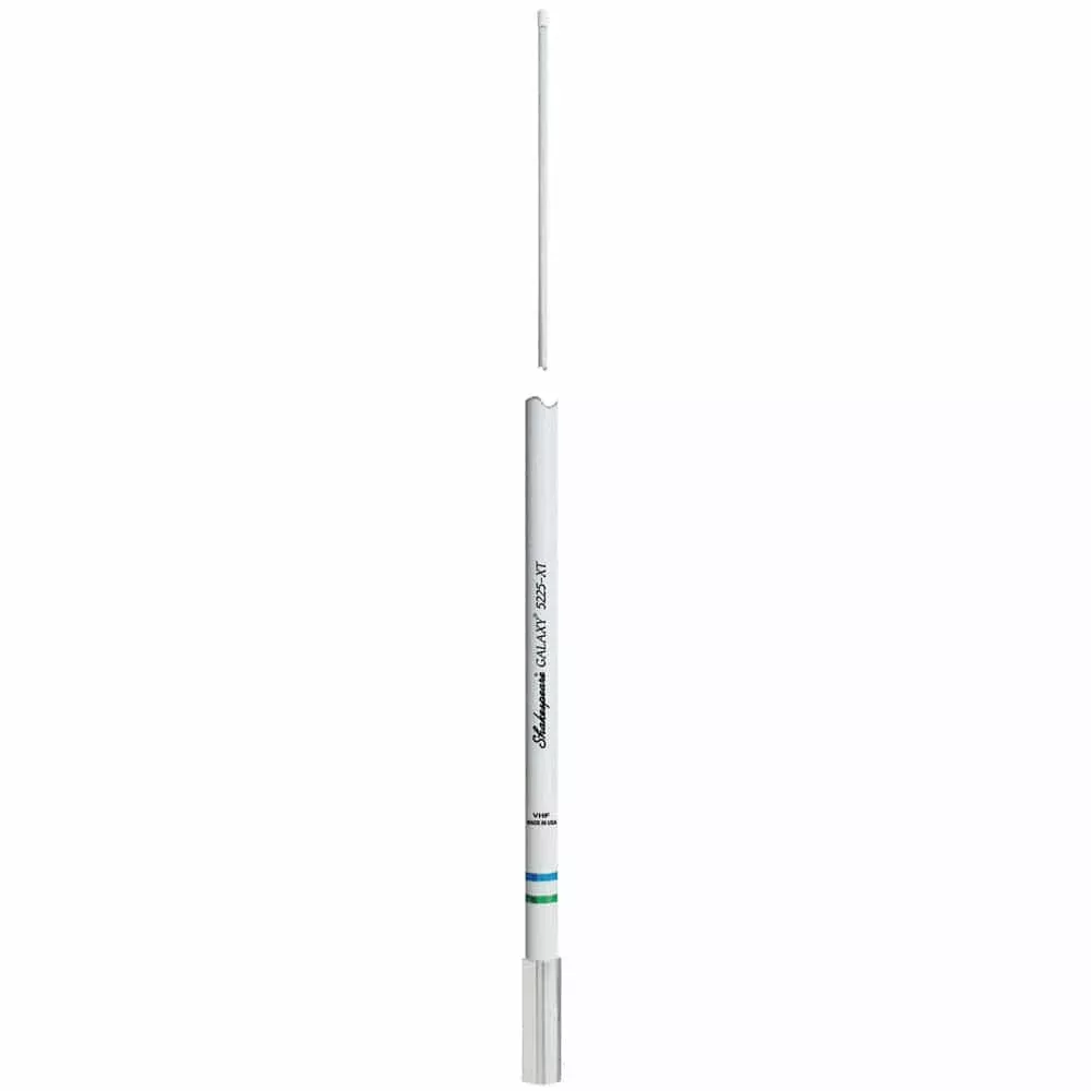 Shakespeare 5225-XT 8′ VHF Galaxy Antenna 6dB Gain Reduced Length