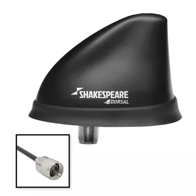 Shakespeare Dorsal Low Profile Antenna - Black