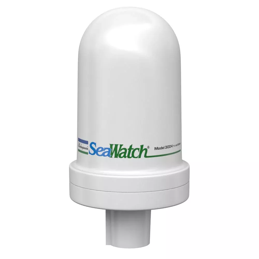 Shakespeare SeaWatch 4″ Marine TV Antenna – 12VDC – 110VAC
