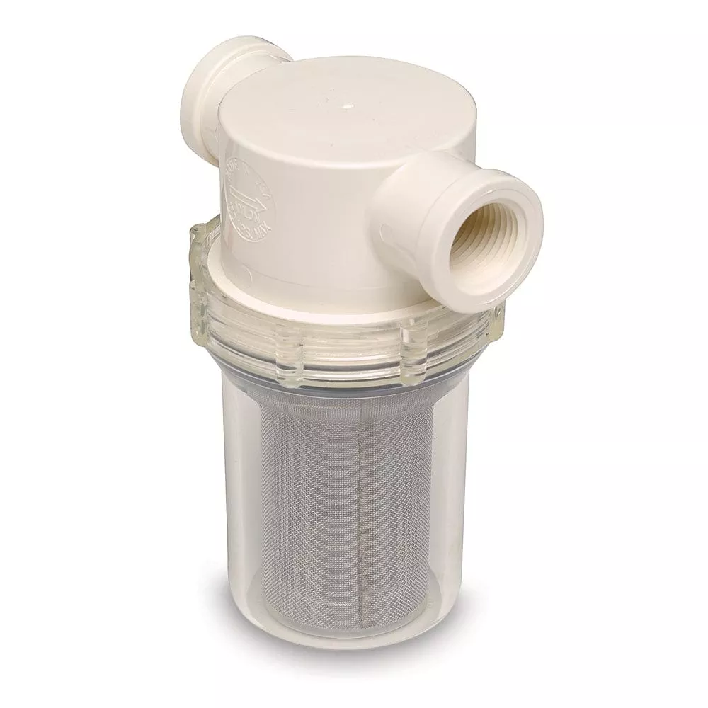Shurflo by Pentair 3/4″ Raw Water Strainer – 50 Mesh Screen
