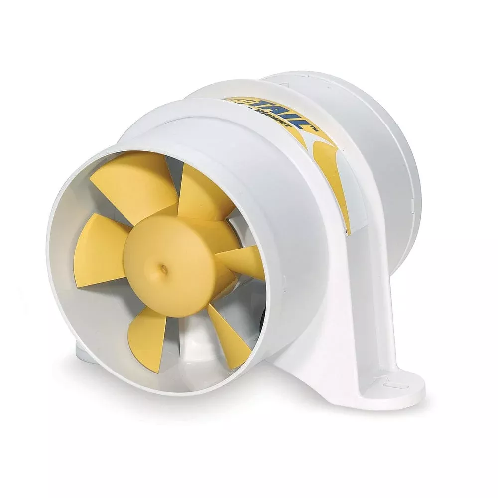 Shurflo by Pentair YELLOWTAIL™ 4″ Marine Blower – 12 VDC, 215 CFM