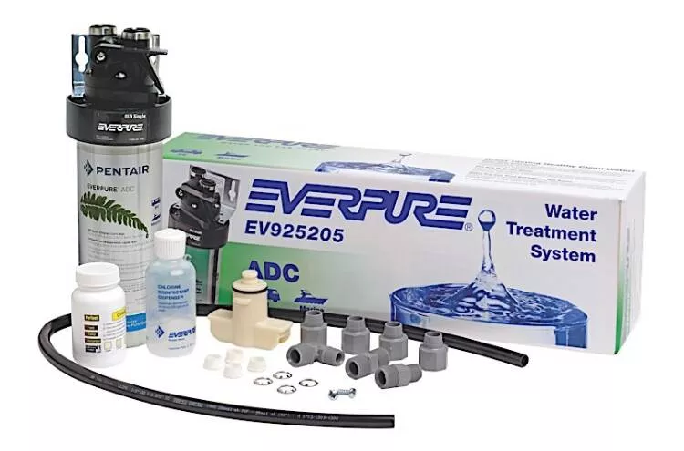 Shurflo Everpure KDF/GAC Single Drink Filter System with Installation Kit• EV925205