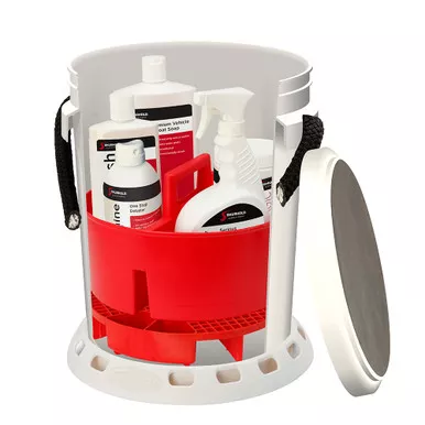 Shurhold 5-Gallon White Bucket Detailing Kit
