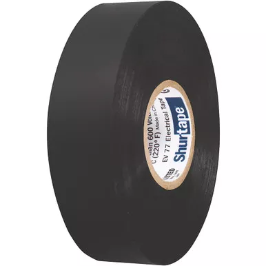 Shurtape Black Electrical Tape - 10-Pack