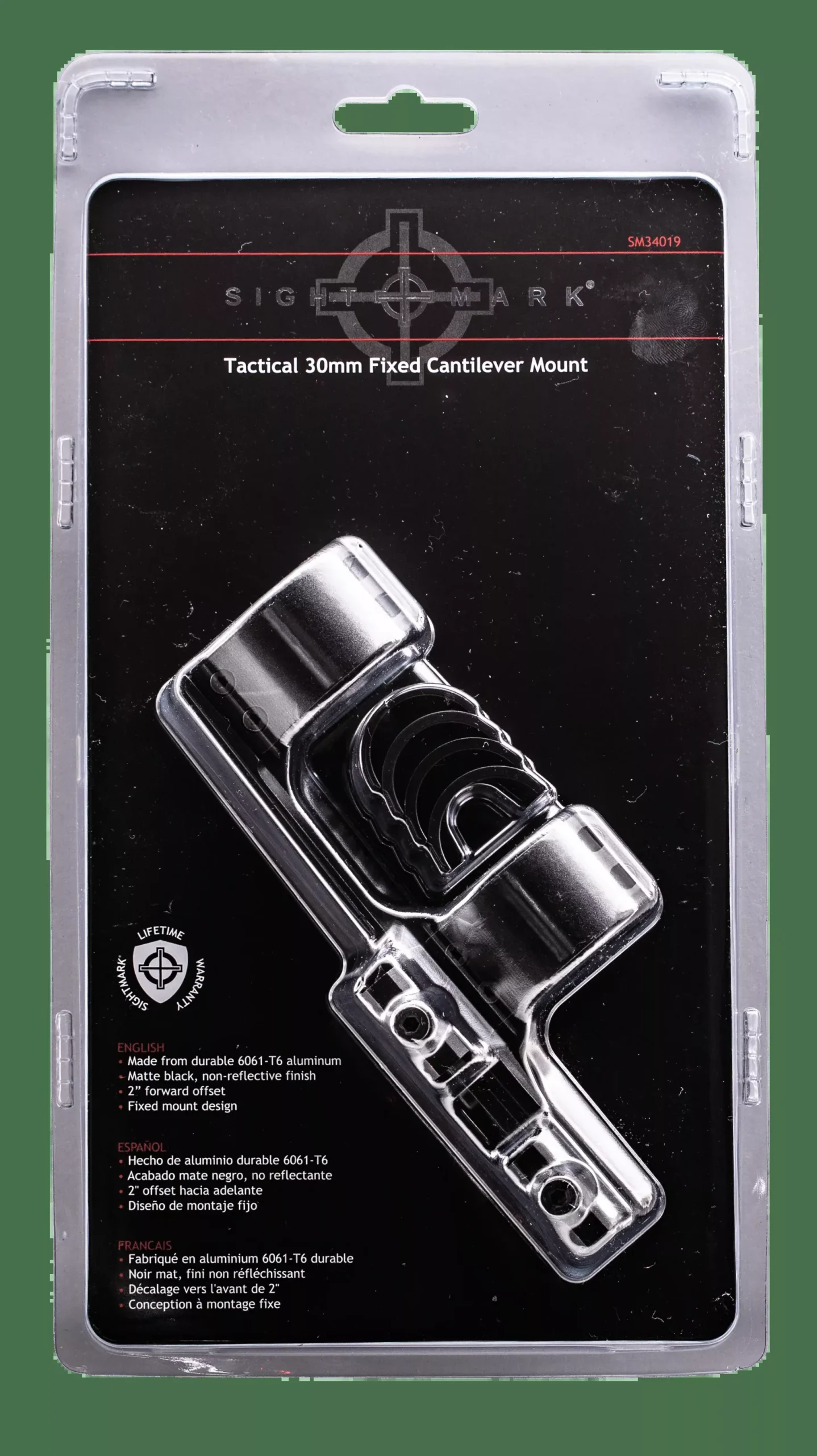 Sightmark Tactical, Sight Sm34019Tact 30mm/1in Fixed Cant Mnt