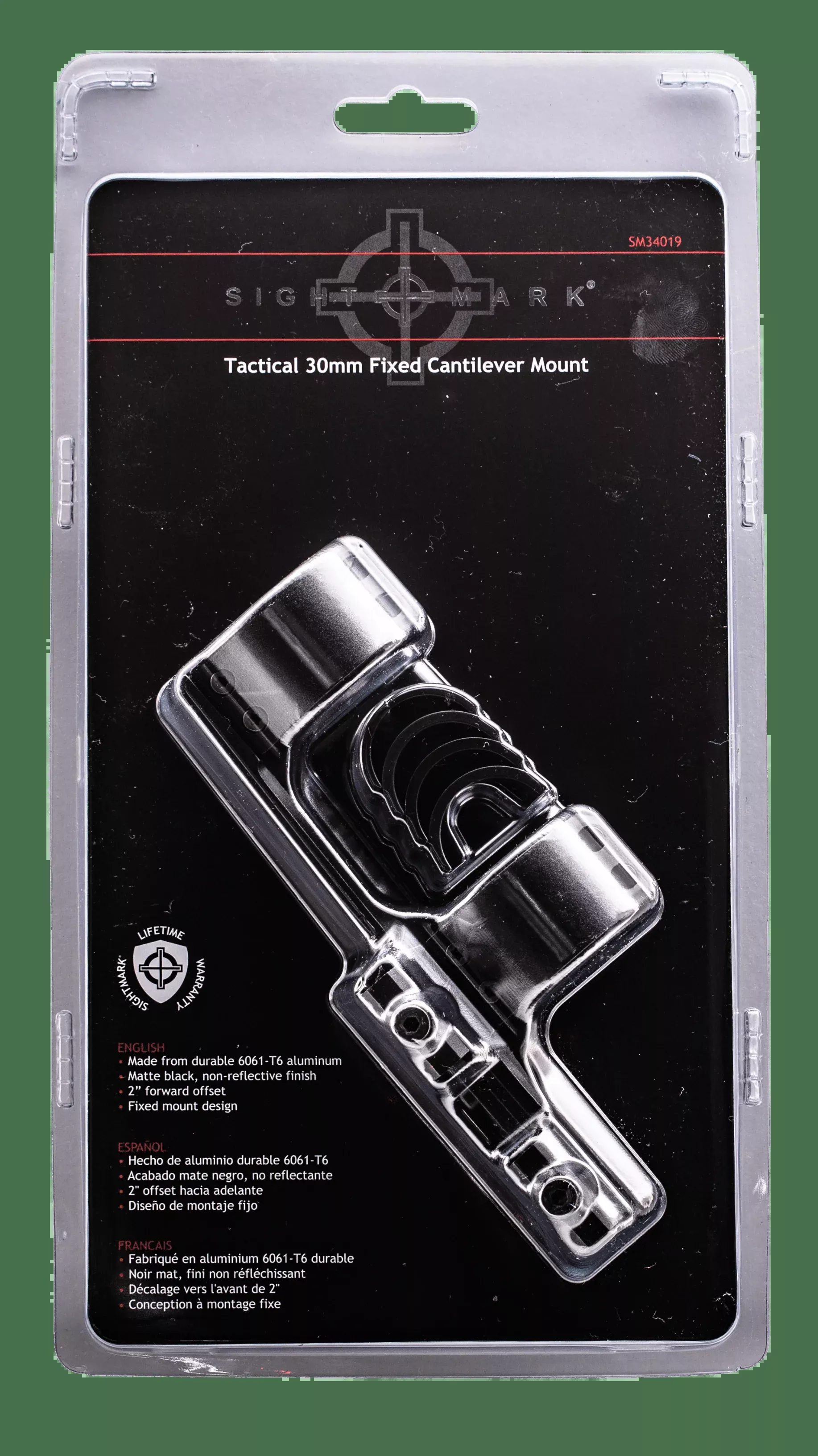 Sightmark Tactical, Sight Sm34019Tact 30mm/1in Fixed Cant Mnt