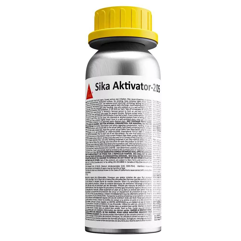 Sika Aktivator-205 Clear 250ml Bottle - 108616