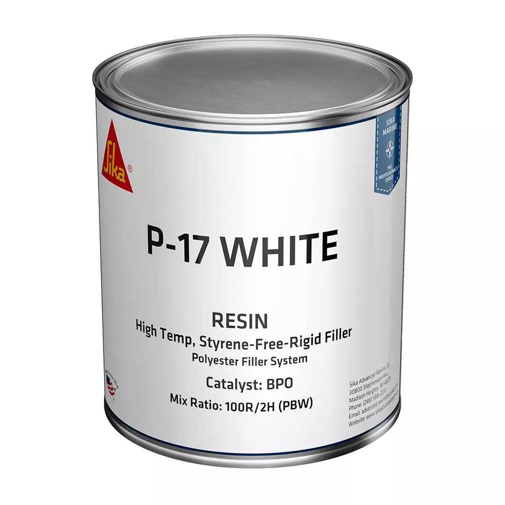 Sika SikaBiresin AP017 White Base Quart Can BPO Hardener Required - 658975