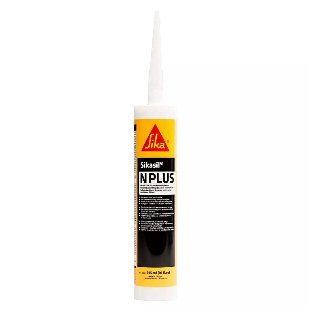 Sika Sikasil-N Plus White 10oz w/Nozzle - 432029