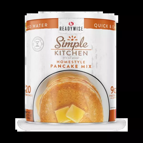 Simple Kitchen Pancake Mix- 20 Serving Can
