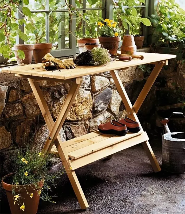 Simple Potting Bench/Console Table - MPG-PB05