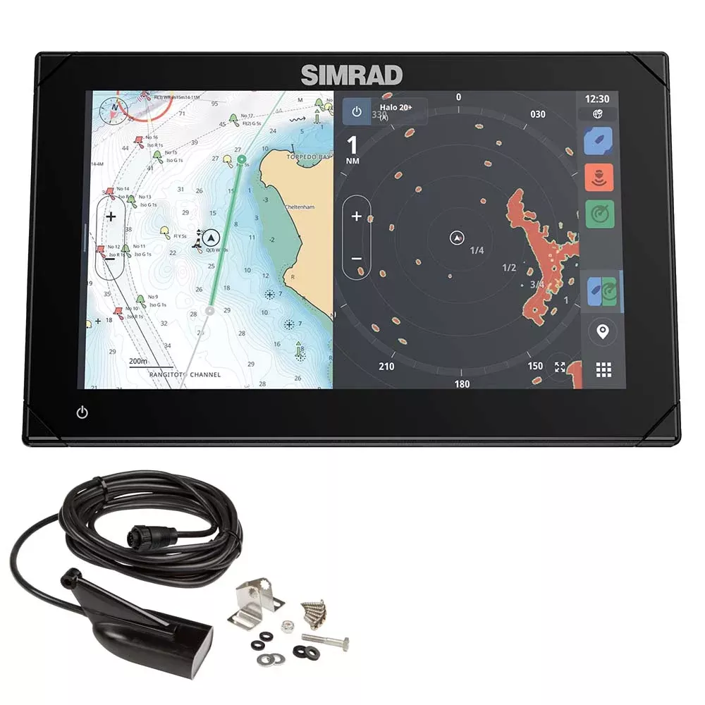 Simrad NSX 3009 9″ Combo ChartplotterFishfinder w/HDI Transducer [000-15372-001]