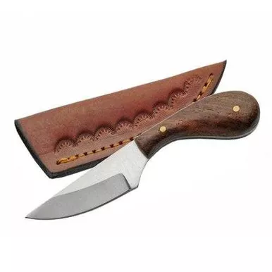 Small 7989 Skinner Patch Knife with Leather Sheath